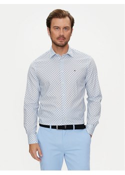 Tommy Hilfiger Koszula MW0MW36363 Błękitny Regular Fit ze sklepu MODIVO w kategorii Koszule męskie - zdjęcie 182678259
