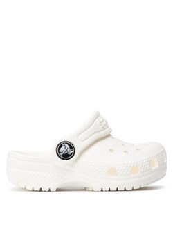 Crocs Klapki Classic Kid Clog T 206990 Biały ze sklepu MODIVO w kategorii Klapki dziecięce - zdjęcie 182678357