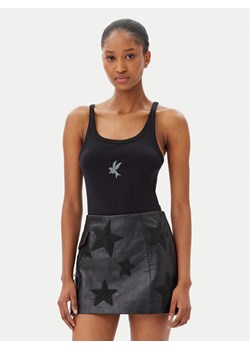One Teaspoon Top Fine 26605 Czarny Slim Fit - id: 0000305191632 - marki One Teaspoon - 182678378 One Teaspoon Top Fine 26605 Czarny Slim Fit ze sklepu MODIVO w kategorii Bluzki damskie - zdjęcie 182678378