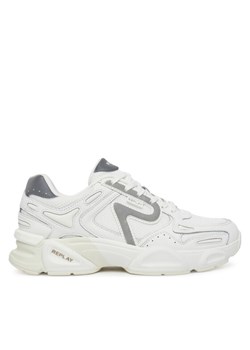 REPLAY Sneakersy GMS9M .000.C0010T Biały ze sklepu MODIVO w kategorii Buty sportowe męskie - zdjęcie 182678565