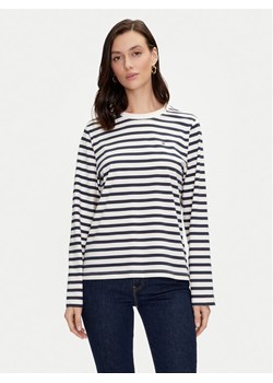 Tommy Hilfiger Bluzka Modern WW0WW42324 Granatowy Regular Fit ze sklepu MODIVO w kategorii Bluzki damskie - zdjęcie 182678618