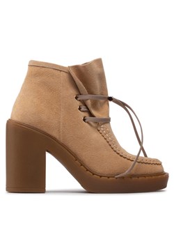 Simple Botki SL-34-02-000074 Beżowy ze sklepu MODIVO w kategorii Botki - zdjęcie 182678658