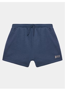 Roxy Szorty sportowe Happiness ERGFB03290 Granatowy Regular Fit ze sklepu MODIVO w kategorii Spodenki chłopięce - zdjęcie 182678697