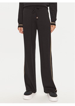 Liu Jo Sport Spodnie materiałowe TF4315 MS63L Czarny Regular Fit ze sklepu MODIVO w kategorii Spodnie damskie - zdjęcie 182678709