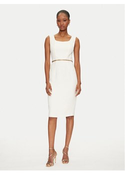 Marciano Guess Sukienka koktajlowa 5GGK12 7300A Écru Regular Fit ze sklepu MODIVO w kategorii Sukienki - zdjęcie 182678738