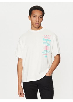 Replay T-Shirt M6880 .000.2660 Biały Loose Fit ze sklepu MODIVO w kategorii T-shirty męskie - zdjęcie 182678745