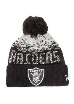 New Era Czapka Nfl Sport Knit Cuff 12122720 Czarny ze sklepu MODIVO w kategorii Czapki zimowe męskie - zdjęcie 182678817