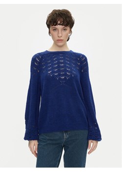 Pepe Jeans Sweter Naina PL702241 Niebieski Regular Fit ze sklepu MODIVO w kategorii Swetry damskie - zdjęcie 182678886