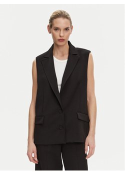 Patrizia Pepe Kamizelka 8S0512/A375-K103 Czarny Regular Fit ze sklepu MODIVO w kategorii Kamizelki damskie - zdjęcie 182678928