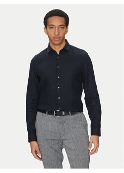 Calvin Klein Koszula K10K109286 Granatowy Slim Fit ze sklepu MODIVO w kategorii Koszule męskie - zdjęcie 182679058