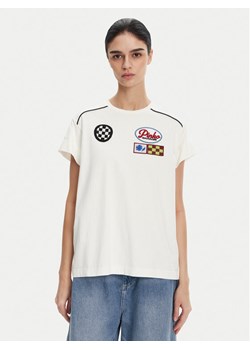 PINKO T-Shirt 105270 A2ME Biały Regular Fit ze sklepu MODIVO w kategorii Bluzki damskie - zdjęcie 182679169