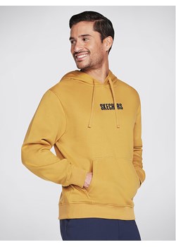 Skechers Bluza Sweats Incognito Hoodie HD6 Złoty Regular Fit ze sklepu MODIVO w kategorii Bluzy męskie - zdjęcie 182679345