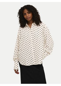 Kaffe Koszula Oscarna 10509081 Beżowy Regular Fit ze sklepu MODIVO w kategorii Koszule damskie - zdjęcie 182679349