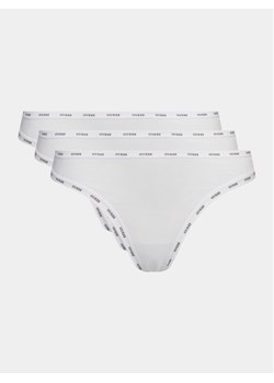 Guess Komplet 3 par stringów O4GG13 K6YW1 Biały ze sklepu MODIVO w kategorii Majtki damskie - zdjęcie 182679427