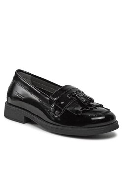 Geox Półbuty Jr Agata J4449A 00066 C9999 S Czarny ze sklepu MODIVO w kategorii Mokasyny dziecięce - zdjęcie 182679456
