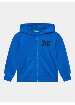 United Colors Of Benetton Bluza 3J68G5023 Niebieski Regular Fit ze sklepu MODIVO w kategorii Bluzy chłopięce - zdjęcie 182679515