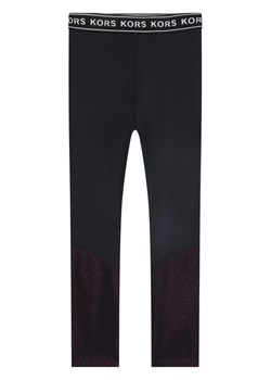 MICHAEL KORS KIDS Legginsy R14152 S Czarny Regular Fit ze sklepu MODIVO w kategorii Spodnie dziewczęce - zdjęcie 182679578