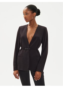 Calvin Klein Marynarka K20K207154 Czarny Slim Fit ze sklepu MODIVO w kategorii Marynarki damskie - zdjęcie 182679607