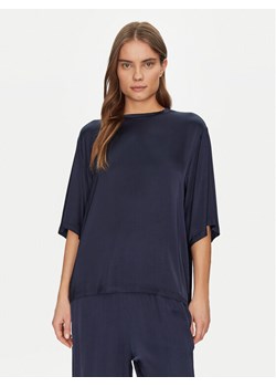 ViCOLO Bluzka TD0013 Granatowy Relaxed Fit ze sklepu MODIVO w kategorii Bluzki damskie - zdjęcie 182679818