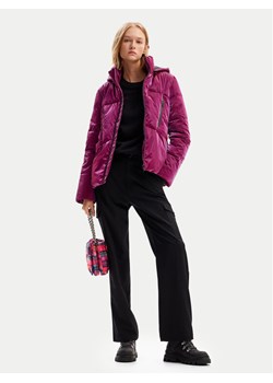 Desigual Kurtka zimowa Flam 24WWEWBP Różowy Regular Fit ze sklepu MODIVO w kategorii Kurtki damskie - zdjęcie 182679918