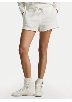 Polo Ralph Lauren Szorty sportowe 211965103001 Biały Straight Fit ze sklepu MODIVO w kategorii Szorty - zdjęcie 182680055