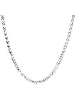 ICED STUFF Łańcuszek Miami Cuban Link Białe złoto ze sklepu MODIVO w kategorii Naszyjniki męskie - zdjęcie 182680057
