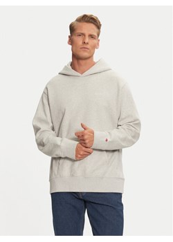Levi's® Bluza Authentic A8435-0008 Szary Relaxed Fit ze sklepu MODIVO w kategorii Bluzy męskie - zdjęcie 182680058
