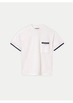 Mayoral T-Shirt 6004 Biały Regular Fit ze sklepu MODIVO w kategorii Kaftaniki i bluzki - zdjęcie 182680076