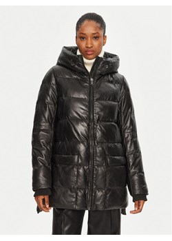 Serge Pariente Kurtka puchowa Warm Girl Czarny Relaxed Fit ze sklepu MODIVO w kategorii Kurtki damskie - zdjęcie 182680185