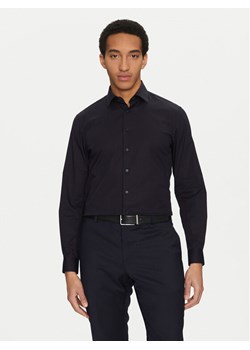 Calvin Klein Koszula K10K109509 Granatowy Slim Fit ze sklepu MODIVO w kategorii Koszule męskie - zdjęcie 182680189