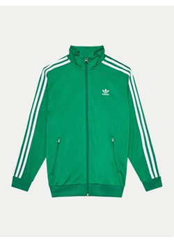 adidas Bluza Firebird IY9801 Zielony Regular Fit ze sklepu MODIVO w kategorii Bluzy chłopięce - zdjęcie 182680269