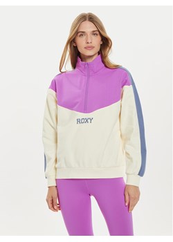Roxy Bluza Essential Energy ERJFT04860 Różowy Loose Fit ze sklepu MODIVO w kategorii Bluzy damskie - zdjęcie 182680325