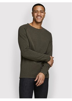Jack&Jones Sweter Hill 12157321 Zielony Regular Fit ze sklepu MODIVO w kategorii Swetry męskie - zdjęcie 182680447