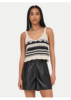 ONLY Top Merida 15344404 Czarny Regular Fit ze sklepu MODIVO w kategorii Bluzki damskie - zdjęcie 182680547
