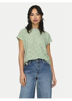 ONLY Bluzka Smilla 15231005 Zielony Regular Fit ze sklepu MODIVO w kategorii Bluzki damskie - zdjęcie 182680549