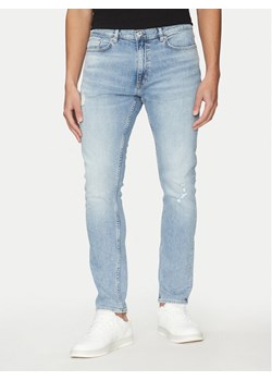 HUGO Jeansy Zane 50529117 Niebieski Extra Slim Fit ze sklepu MODIVO w kategorii Jeansy męskie - zdjęcie 182680679