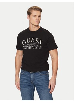 Guess T-Shirt M5RI43 K9RM1 Czarny Regular Fit ze sklepu MODIVO w kategorii T-shirty męskie - zdjęcie 182680838