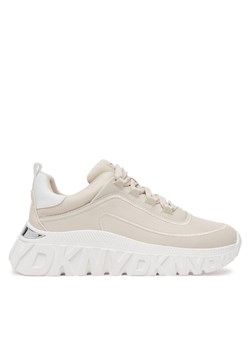 DKNY Sneakersy K1522639 Brązowy ze sklepu MODIVO w kategorii Buty sportowe damskie - zdjęcie 182680877