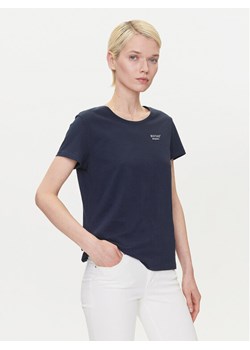 Mustang T-Shirt Alma 1016155 Granatowy Regular Fit ze sklepu MODIVO w kategorii Bluzki damskie - zdjęcie 182681045