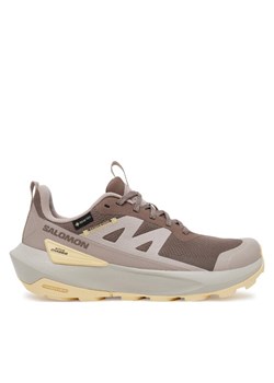 Salomon Trekkingi Elixir Activ Gore-Tex L47760100 Brązowy ze sklepu MODIVO w kategorii Buty sportowe damskie - zdjęcie 182681058