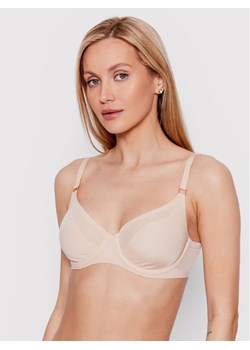 Chantelle Biustonosz z fiszbiną Pure Light C10M10 Beżowy ze sklepu MODIVO w kategorii Biustonosze - zdjęcie 182681207