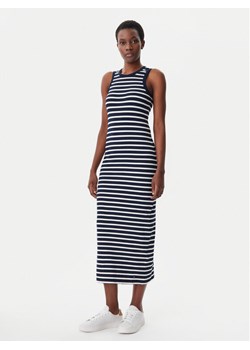 Tommy Hilfiger Sukienka letnia WW0WW38838 Granatowy Slim Fit ze sklepu MODIVO w kategorii Sukienki - zdjęcie 182681209