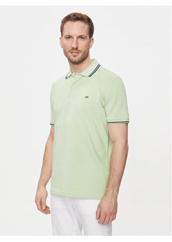 Selected Homme Polo 16087840 Zielony Regular Fit ze sklepu MODIVO w kategorii T-shirty męskie - zdjęcie 182681256