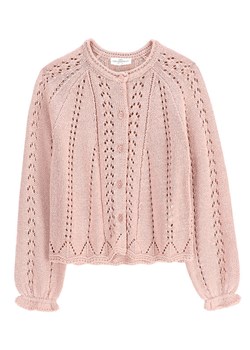 Coccodrillo Kardigan WC5172201DGK Różowy Regular Fit ze sklepu MODIVO w kategorii Swetry dziewczęce - zdjęcie 182681279