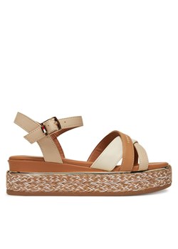 Tommy Hilfiger Espadryle T3A2-33790-0371 S Beżowy ze sklepu MODIVO w kategorii Espadryle damskie - zdjęcie 182681306