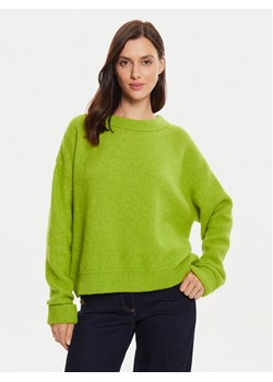 American Vintage Sweter VITO18EH24 Zielony Loose Fit ze sklepu MODIVO w kategorii Swetry damskie - zdjęcie 182681337