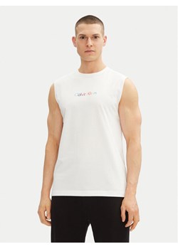 Calvin Klein Underwear Tank top LV00NM2878 Biały Regular Fit ze sklepu MODIVO w kategorii T-shirty męskie - zdjęcie 182681377