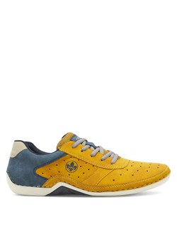 Rieker Sneakersy 07506-68 Żółty ze sklepu MODIVO w kategorii Półbuty męskie - zdjęcie 182681385