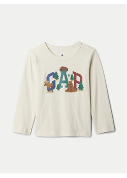 Gap Bluzka 515126-05 Beżowy Regular Fit ze sklepu MODIVO w kategorii Bluzki dziewczęce - zdjęcie 182681387