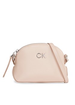 Calvin Klein Torebka Ck Daily Small Dome_Pearlized K60K611880 Szary ze sklepu MODIVO w kategorii Listonoszki - zdjęcie 182681396
